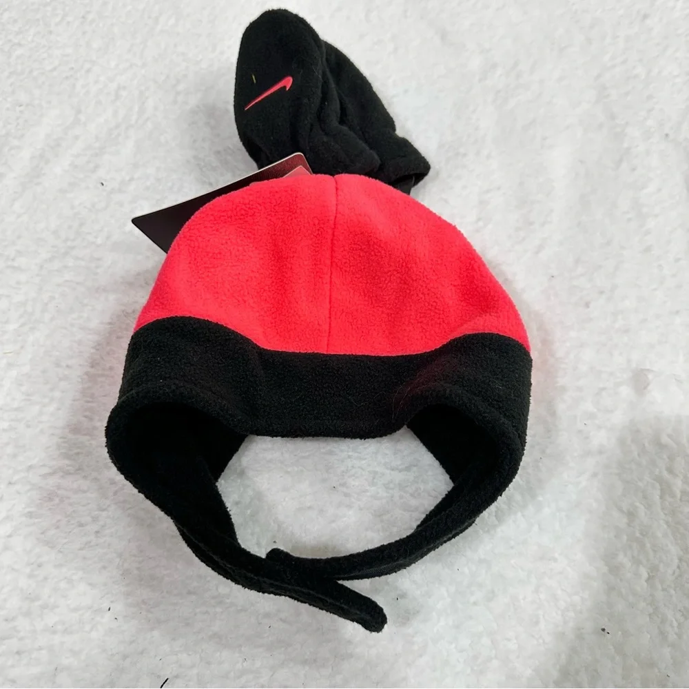 Baby Nike Hat and Mitten Set